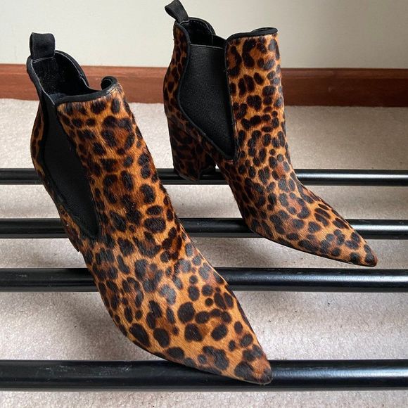 MARC FISHER Women Calf Hair Boots - NEW NWOB - Picture 3 of 8